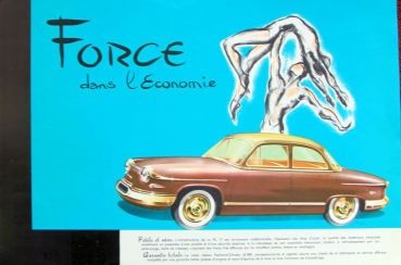 Panhard PL 17 Modelprogram 1960 "Elegance" Carbrochure (2379)